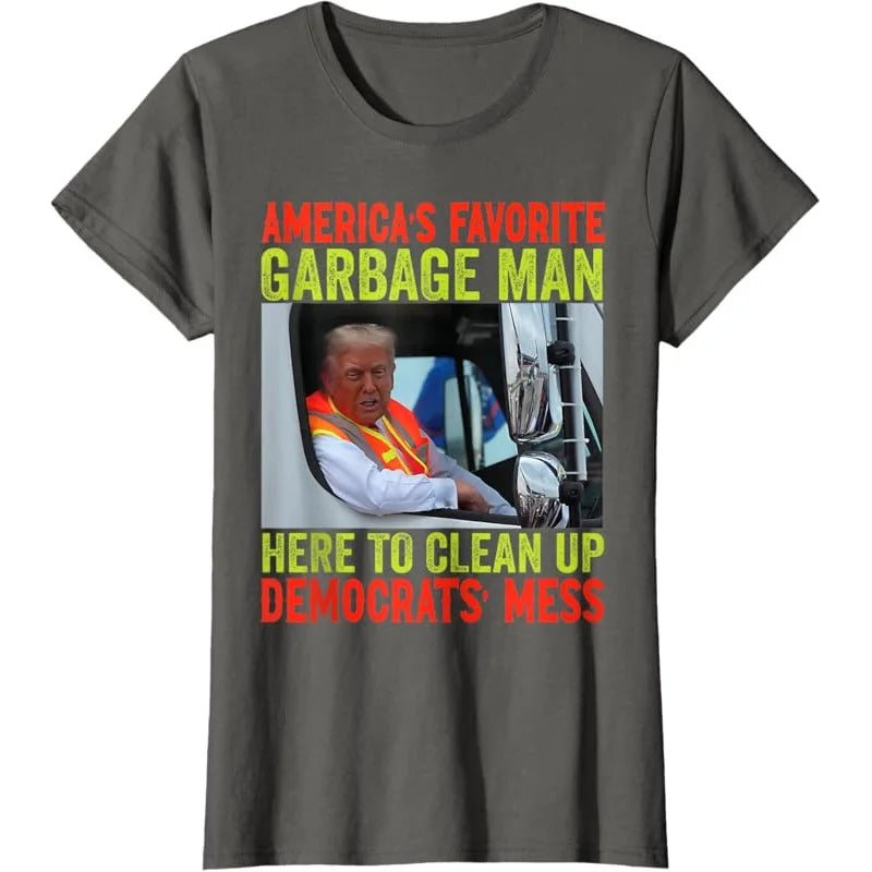 Trump garbage truck T-shirt