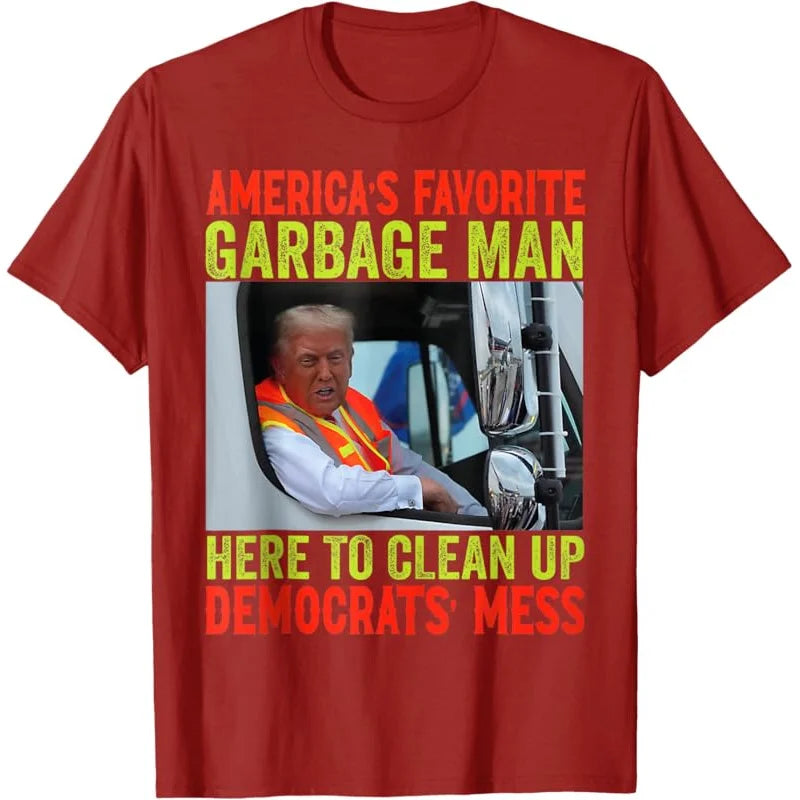 Trump garbage truck T-shirt